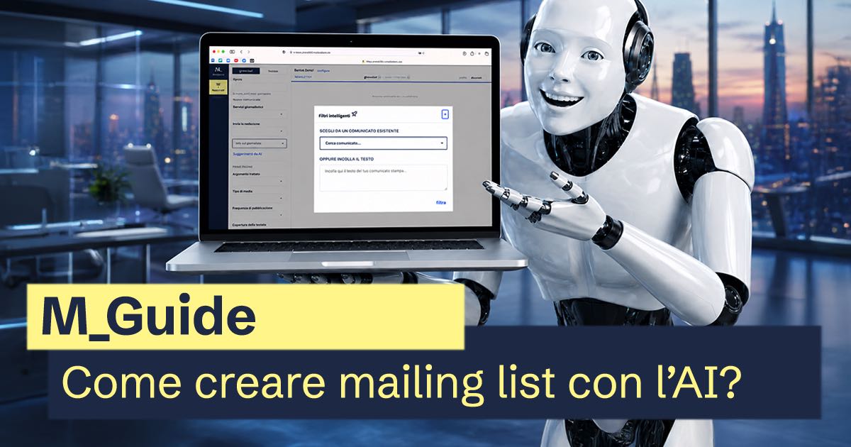 Come creare mailing list con l’AI