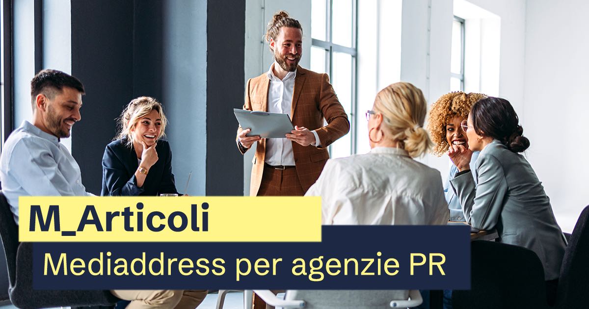 Mediaddress per le agenzie di PR