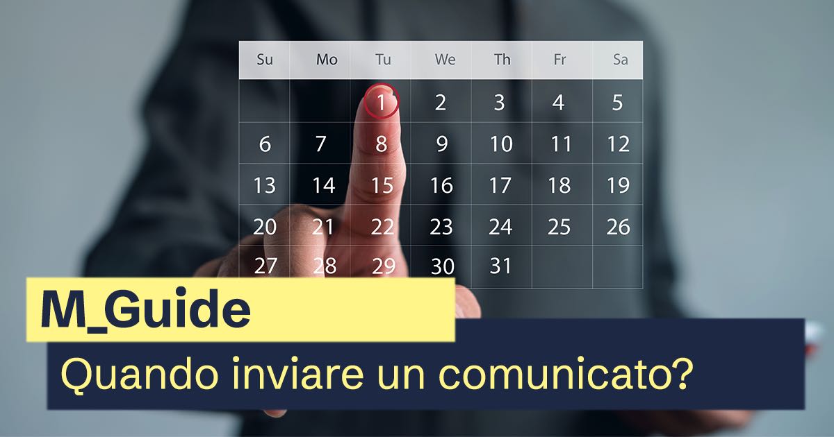 Quando inviare un comunicato stampa: guida Mediaddress 2026