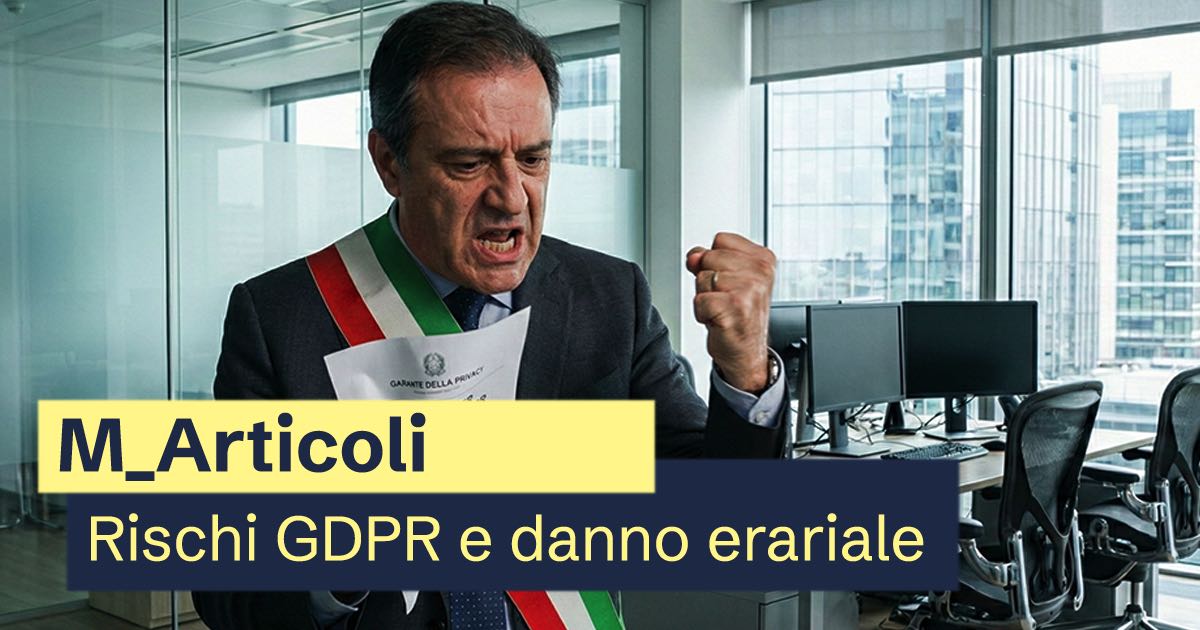 GDPR e Pubblica Amministrazione: ufficio stampa e rischio di danno erariale