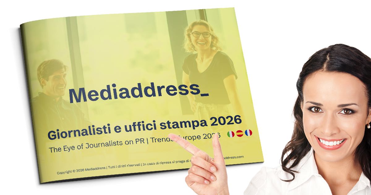 Report Mediaddress Giornalisti e uffici stampa 2026